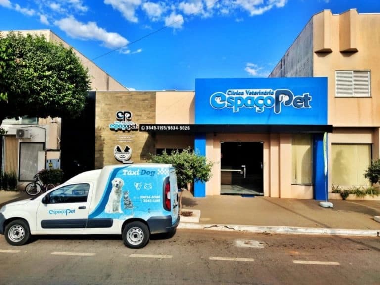 Fachada da Espaço Pet Clínica Veterinária